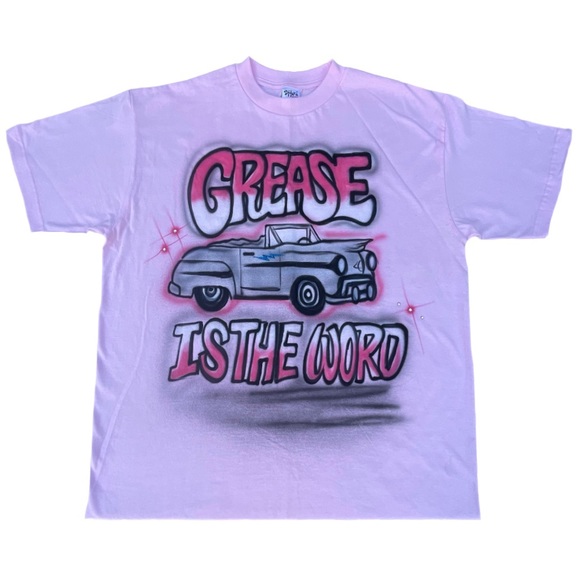 Shaka Tops Vintage Grease Pink Ladies Airspray Custom Tshirt Poshmark